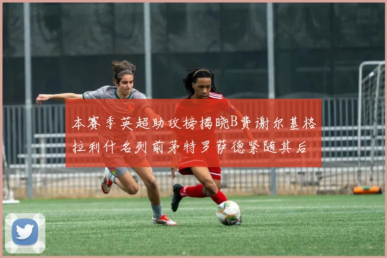 本赛季英超助攻榜揭晓B费谢尔基格拉利什名列前茅特罗萨德紧随其后